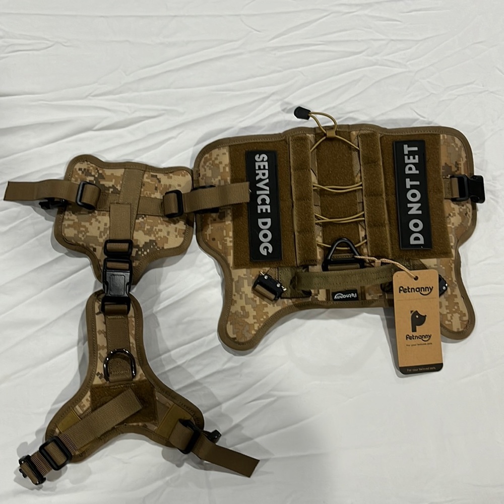 Service dog vest by Petnanny NWT